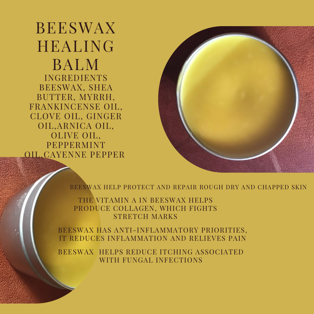 Herbal infused healing balm